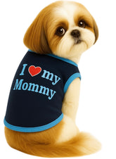 KUTKUT Drooling Small Pet Shirt | Breathable Autumn, Spring & Summer Cotton Shirt for ShishTzu, Maltese, Poodle, Lhasa etc. (Size: L, Chest Girth 45cm & Back Length 34 cm)